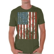 Awkward Styles American Flag Distressed T Shirts for Men USA Shirt USA Flag Mens Tshirt Tops for Independence Day 4th of July Shirts for Men Patriotic Outfit Fourth of July Gifts