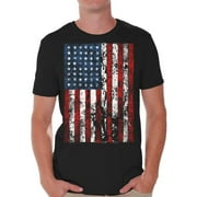 Awkward Styles American Flag Distressed T Shirts for Men USA Shirt USA Flag Mens Tshirt Tops for Independence Day 4th of July Shirts for Men Patriotic Outfit Fourth of July Gifts