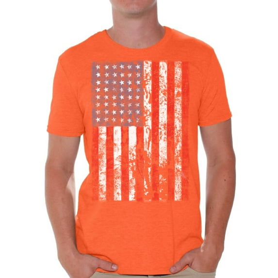 Awkward Styles USA Flag Distressed T Shirts for Men Shirt American Flag Mens Tshirt Tops for 4th of July Shirts for Men USA Independence Day Gifts
