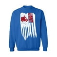 thumbnail image 1 of Awkward Styles American Flag EMT Crewneck Stripes and Stars USA EMT Men Women Sweatshirt 4th of July Gifts Pro America EMT Sweater for Men Proud American Pro America EMT Sweater for Women, 1 of 5