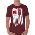 thumbnail image 1 of Awkward Styles American Flag EMT Men Shirt I'm American Retro USA EMT Men T shirt Free to Be Me Pro America EMT Tshirt for Men One Nation 4th of July Men T-shirt Independence Day, 1 of 4