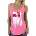 thumbnail image 1 of Awkward Styles American Flag EMT Women Racerback Tank Top Made in the USA Patriotic EMT Women Shirt Independence Day USA EMT Tank for Women Gifts for Women USA Flag EMT Women Top, 1 of 4