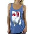 thumbnail image 1 of Awkward Styles American Flag EMT Women Racerback Tank Top Made in the USA Patriotic EMT Women Shirt Independence Day USA EMT Tank for Women Gifts for Women USA Flag EMT Women Top, 1 of 4