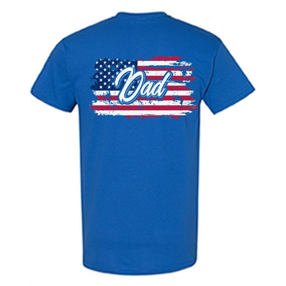 Awkward Styles American Flag Men Shirt 4th July Dad Gifts Retro American Flag Tshirt for Dad 4th of July Shirts for Dad American Outfit Dad USA T Shirt Patriotic Gifts for Dad Print on the Back Only