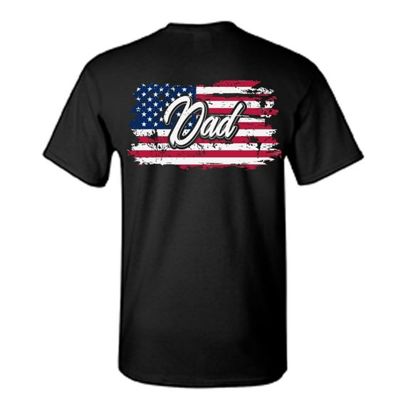 Awkward Styles American Flag Men Shirt 4th July Dad Gifts Retro American Flag Tshirt for Dad 4th of July Shirts for Dad American Outfit Dad USA T Shirt Patriotic Gifts for Dad Print on the Back Only
