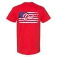 thumbnail image 1 of Awkward Styles American Flag Men Shirt 4th July Dad Gifts Retro American Flag Tshirt for Dad 4th of July Shirts for Dad American Outfit Dad USA T Shirt Patriotic Gifts for Dad Print on the Back Only, 1 of 4