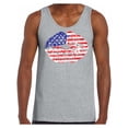 thumbnail image 1 of Awkward Styles American Flag Mens Tank Tops Lips Tanks for Men USA Flag Stars and Stripes Lips Tops Red White Blue Lips Tanktop 4th of July Gift Independence Day Party Outfit for Men, 1 of 4
