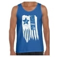 thumbnail image 1 of Awkward Styles American Flag Police Men Tank Top Stripes and Stars USA Patriotic Police Shirt for Men Police Gifts Vintage USA Police Tank I'm American American Flag Police Top for Men, 1 of 4