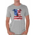 thumbnail image 1 of Awkward Styles American Flag T Shirts for Men USA Flag Pitbull Tshirt Tops Men's Patriotic Clothing 4th of July Gifts for Dog Owners Independence Day Outfit Pitbull Tee Shirt Tops for Men USA Shirt, 1 of 4