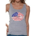 thumbnail image 1 of Awkward Styles American Flag Tank Tops Lips Tank Tank for Women USA Flag Stars and Stripes Lips Women's Tops Red White & Blue Lips Tank Top 4th of July Gift Independence Day Party Outfit for Her, 1 of 4