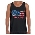 thumbnail image 1 of Awkward Styles American Flag Tank Tops for Men Elephant Stars and Stripes USA Flag Tank Top Mens Patriotic Outfit Perfect for 4th Of July Party Independence Day Gifts for Him Elephant Tanks, 1 of 4