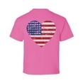 thumbnail image 1 of Awkward Styles American Flag Youth Shirt Independence Day Pro America Love T shirt for Boys Stripes and Stars Kids Gifts Pro America Flag T shirt for Girls Love Gifts USA Print on the Back Only, 1 of 4