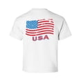 thumbnail image 1 of Awkward Styles American Flag Youth Shirts Independence Day Pro America Lovers T shirt for Boys Stripes and Stars Kids Gifts Pro America Flag T shirt for Girls Kids Gifts USA Print on the Back Only, 1 of 4