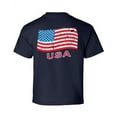 thumbnail image 1 of Awkward Styles American Flag Youth Shirts Independence Day Pro America Lovers T shirt for Boys Stripes and Stars Kids Gifts Pro America Flag T shirt for Girls Kids Gifts USA Print on the Back Only, 1 of 4
