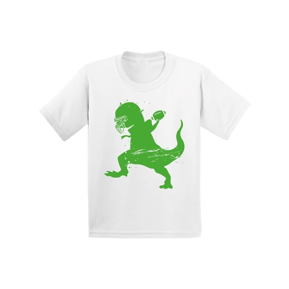 Awkward Styles American Football Dinosaur Youth Shirt Dinosaur Shirt for Boys American Football Fans Girls American Football Outfit Football Shirt for Kids Dinosaur Gifts American Football T Shirt