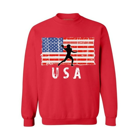 Awkward Styles American Football USA Crewneck USA Pride USA Patriotic Men Women Sweater Patriotic Gifts Vitage USA Flag Sweatshirt for Men 4th of July Party Vitage USA Flag Sweatshirt for Women
