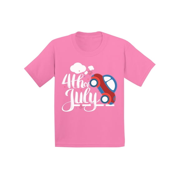 Awkward Styles American Pride Shirt Fourth of July Shirt Funny Car Tshirt for Kids 4th of July Clothes Kids Patriotic Collection Lovely Car T Shirt Shirts for Boys Shirts for Girls Cute Youth T Shirt