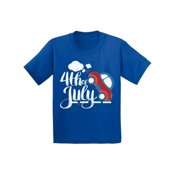 Awkward Styles American Pride Shirt Fourth of July Shirt Funny Car Tshirt for Kids 4th of July Clothes Kids Patriotic Collection Lovely Car T Shirt Shirts for Boys Shirts for Girls Cute Youth T Shirt
