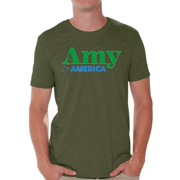 Awkward Styles Amy Klobuchar for President Political Clothing T Shirt for Men 2020 Men Shirt Amy for America Shirts for Men Patriotic Clothing Collection 2020 Choice Amy Klobuchar Fans Gifts