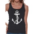 thumbnail image 1 of Awkward Styles Anchor Clothes for Mom Captain Tank Top for Women Marine Tank Top for Girls Sea Lovers Gifts Anchor T Shirts Anchor Tank Top for Ladies Marine Themed Party Cute Gifts for Wife, 1 of 4