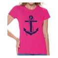 thumbnail image 1 of Awkward Styles Anchor T Shirt for Ladies Anchor Shirt for Women Sea Tshirt for Girls Sea Lovers Gifts Marine Themed Party Cute Gifts for Sailor Captain Clothes for Mom Marine Clothing Collection, 1 of 4