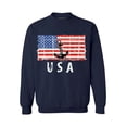 thumbnail image 1 of Awkward Styles Anchor USA Crewneck Stripes and Stars USA Sailing Men Women Sweatshirt United States of America USA Flag Sweater for Men Made in the USA USA Flag Sweater for Women Patriotic Gifts, 1 of 5