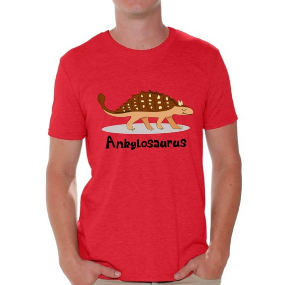 Awkward Styles Ankylosaurus Dinosaur Shirt for Men Dinosaur Tshirt Spirit Animal T Shirt for Men Ankylosaurus Gifts for Him Dinosaur Party Outfit Dinosaur Birthday Outfit Funny Ankylosaurus Shirt