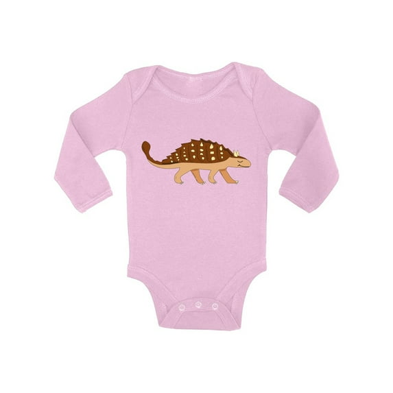 Awkward Styles Ankylosaurus Romper Baby Bodysuit Long Sleeve Dinosaur One Piece Top for Newborn Baby Dinosaur Gifts for Babies Cute Dinosaur Clothes for Baby Girl Animal Bodysuit for Baby Boy
