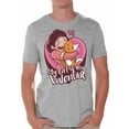 thumbnail image 1 of Awkward Styles Anti Valentine T-Shirt My Cat is My Valentine T Shirts for Men Valentines Tee, 1 of 4