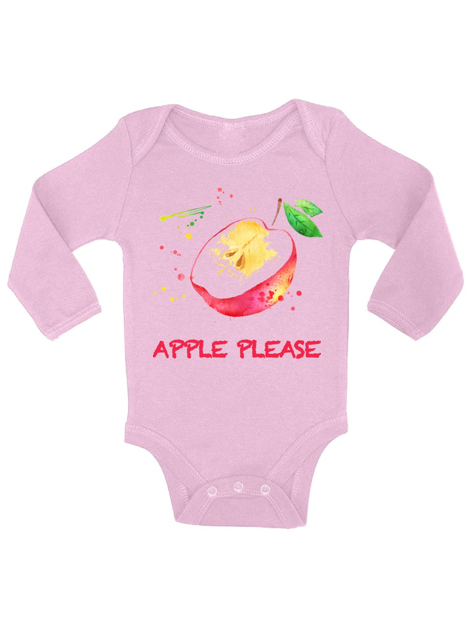 Awkward Styles Apple Outfit Fruits One Piece Top Apple Please Baby