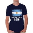 thumbnail image 1 of Awkward Styles Argentina 2018 Shirt for Men Argentinian Flag Shirts Soccer Gifts, 1 of 4