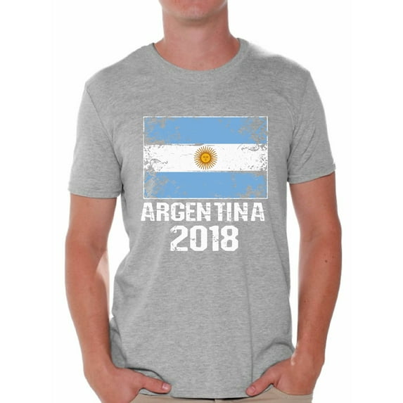 Awkward Styles Argentina 2018 Shirt for Men Argentinian Flag Shirts Soccer Gifts