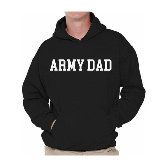 Awkward Styles Army Dad Hooded Sweatshirt Veteran Proud Hoodies for Men