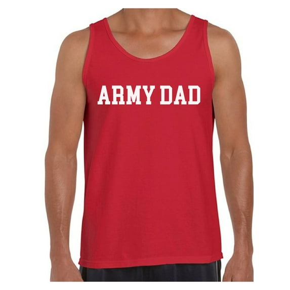 Awkward Styles Army Dad Sleeveless Shirt US Veteran Tank Tops for Men