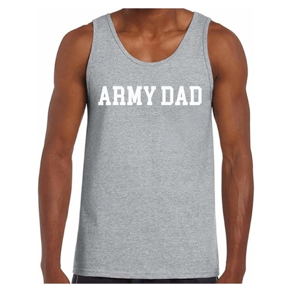 Awkward Styles Army Dad Sleeveless Shirt US Veteran Tank Tops for Men