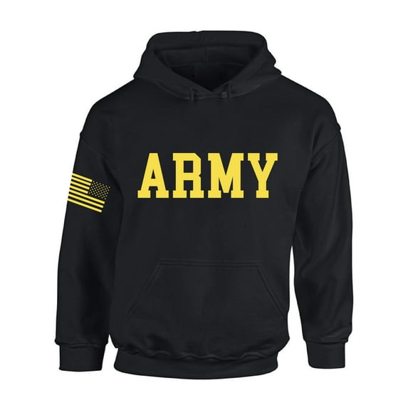 Awkward Styles Army Hooded Sweatshirt for Men Army Sweater Hooded Men's Army Hoodie Military Gifts for Him Millitary Hoodie Sweater for Men