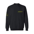 thumbnail image 1 of Awkward Styles Army Sweatshirt with Flag on Sleeve Military Sweater with American Flag Sleeve Patriots Gifts Army Sweater for Men Women's Army Sweatshirt Proud Army Outfit Military Gifts Unisex, 1 of 5