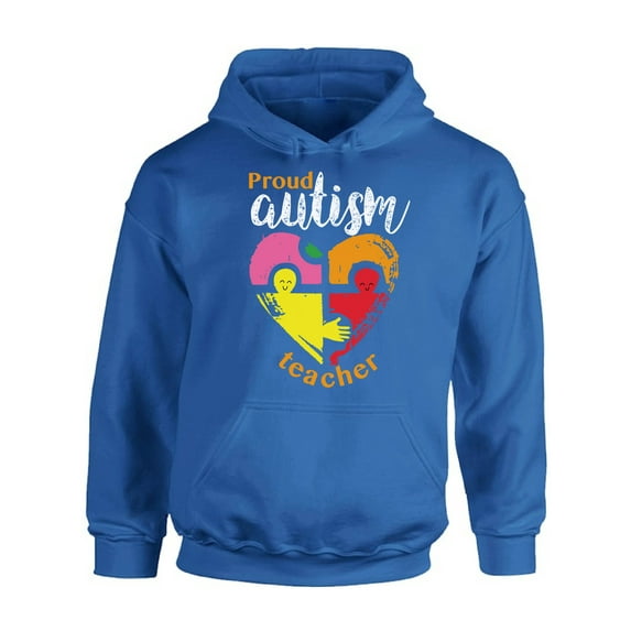 Awkward Styles Autism Awareness Hooded Sweatshirt Proud Autism Teacher Hoodie Autism Sweatshirt Hoodie Autism Awareness Gifts Autism Hoodie Sweater for Men Women's Autism Hoodie Autism Teacher Gifts