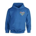 thumbnail image 1 of Awkward Styles Autism Awareness Hoodie Heart Pocket Sweatshirt Autism Gifts Love Puzzle Sweatshirt for Women Puzzle Sweater for Men Support Autism Awareness Autistic Spectrum Awareness Hooded Top, 1 of 5