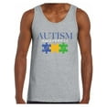 thumbnail image 1 of Awkward Styles Autism Awareness Men's Tank Top Accept Understand Love Tops Autism Awareness Gift Puzzle Tank Top Autistic Spectrum Awareness Tanks for Men Support Autism Awareness Tops, 1 of 4