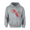 thumbnail image 1 of Awkward Styles Autism Awareness Red Ribbon Support Unique Graphic Hoodie Tops, 1 of 5
