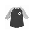 thumbnail image 1 of Awkward Styles Autism Awareness Shirt Raglan Sleeve Puzzle Piece Design, 1 of 4