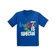 Awkward Styles Autism Awareness Shirt for Kids My Brother Is Special Design