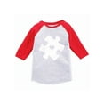 thumbnail image 1 of Awkward Styles Autism Awareness Shirts for Kids Autism Puzzle Piece 3/4 Sleeve Shirt for Kids Autism Awareness Baseball Jersey Shirts for Boys and Girls Autism Gifts for Kids Support Autism Shirt, 1 of 4