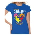 thumbnail image 1 of Awkward Styles Autism Awareness Shirts for Women Proud Autism Teacher Tshirt Autism T Shirt Autism Awareness Gifts for Her Support Autism Shirt Autism Teacher Gifts Women's Autism Awareness Tshirt, 1 of 4