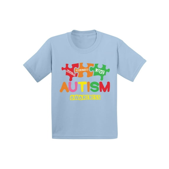 Awkward Styles Autism Awareness T shirts Kids Toddler Support Autism Shirt Toddler Boy Autism Awareness Tshirt for Toddler Girl Autistic Pride Outfit Autism Puzzle Shirts for Kids
