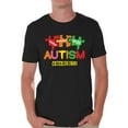 thumbnail image 1 of Awkward Styles Autism Awareness T shirts Men's Support Autism Shirt Men Autism Awareness Shirts Men's Autism T Shirt Autism Awareness Gifts for Him Autistic Pride Gifts, 1 of 4