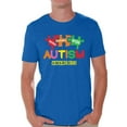 thumbnail image 1 of Awkward Styles Autism Awareness T shirts Men's Support Autism Shirt Men Autism Awareness Shirts Men's Autism T Shirt Autism Awareness Gifts for Him Autistic Pride Gifts, 1 of 4