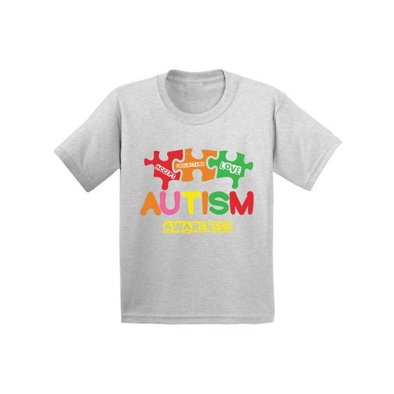 Awkward Styles Autism Awareness T shirts Youth Support Autism Shirt Autism Awareness T Shirt Autistic Pride Autism Puzzle Shirts for Kids Boys Autism Shirt Autism Gifts for Girls