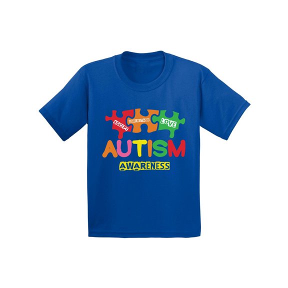 Awkward Styles Autism Awareness T shirts Youth Support Autism Shirt Autism Awareness T Shirt Autistic Pride Autism Puzzle Shirts for Kids Boys Autism Shirt Autism Gifts for Girls